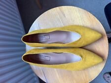 Ladies M&S Mustard size 4 Shoes