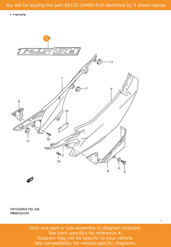 Suzuki emblem rh - suzuki,