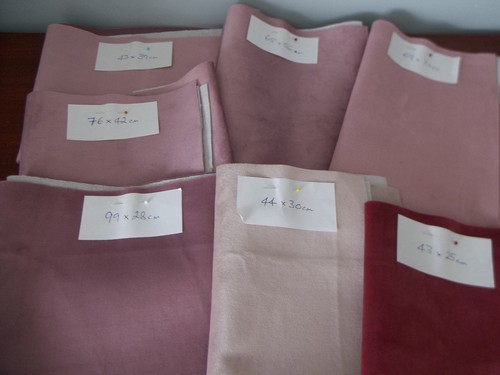 Shades pinks luxury velvet - of,