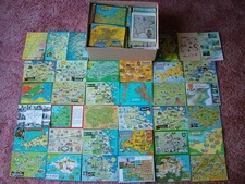 3 KG Box / Bulk Lot of Used & Unused UNITED KINGDOM MAP Postcards.