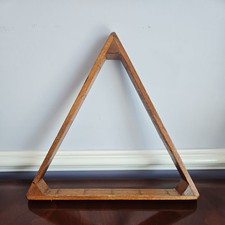 Vintage Wooden Snooker/Pool Triangle