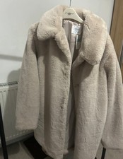 Primark Women's L Beige Fur