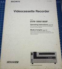 Sony Betacam SP UVW