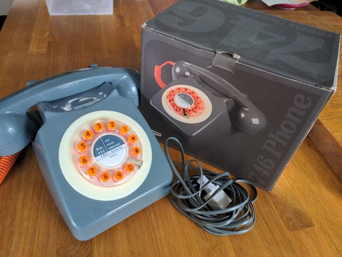 746 retro phone - retro, push