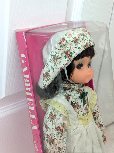 Kawaii big eye - doll, nos