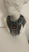 Turquoise Stone Egyptian Style Necklace Costume Jewellery