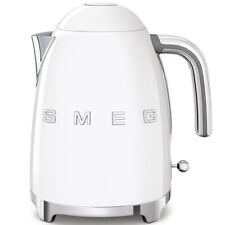 Smeg KLF03WHUK Retro Style Kettle 1.7 Litre 3000W Cordless Jug White Brand New