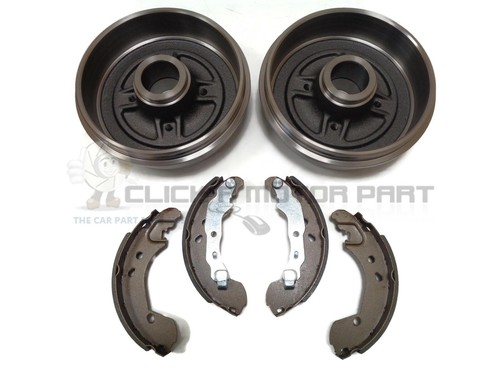 Rear brake drums and shoes - rear,