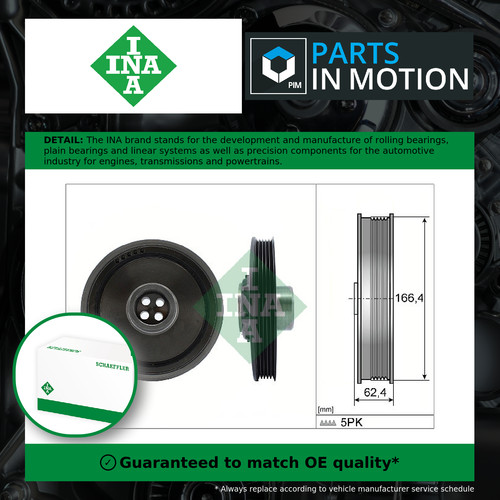 Crankshaft pulley - pulley, (tvd)