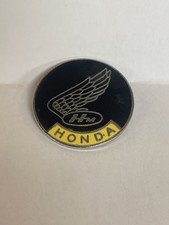 A vintage  enamel Honda pin