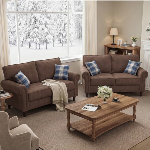 Seater fabric sofa - seater, lounger