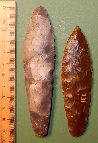 Rare spear points with - spear-points,
