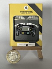 F1 Steering Wheel EnamelPin Badge