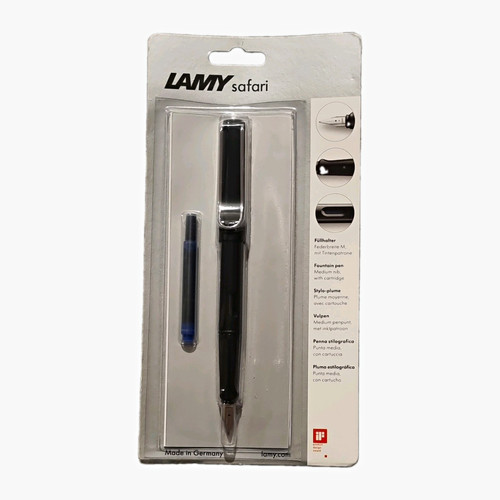 Lamy safari black - black, fountain