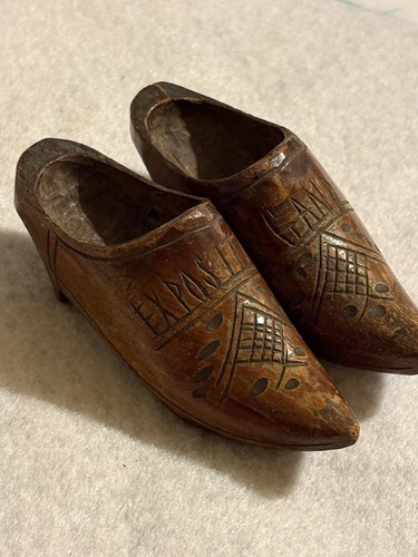 Antique treen carved - antique,