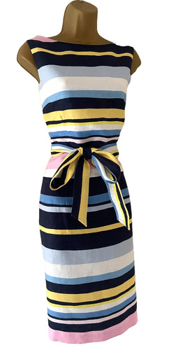 Hobbs jaci belted linen dress - jaci,