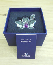 SWAROVSKI CRYSTAL "ORCHID BLOSSOM" 864464 In the Secret Garden BOXED COA