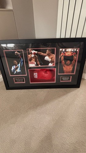 Anthony joshua signed boxing - anthony,