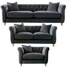 Elsie Chesterfield Velvet Sofa