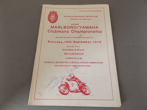 1979 aintree programme 79 - aintree,