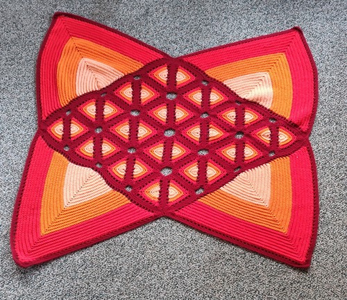 Hand crochet butterfly shaped - crochet,