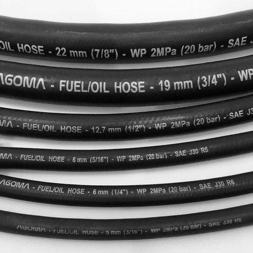 Car fuel rubber braided - rubber, hose
