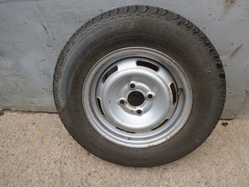 Caravan wheel and tyre - caravan,