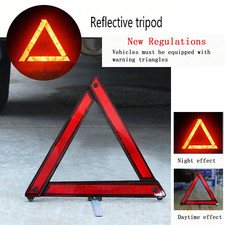 Large Warning Car Triangle