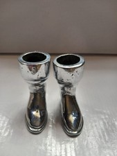 Pair silver coloured - a, of
