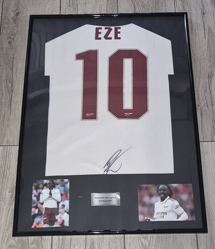 Signed football shirt eze - shirt.,