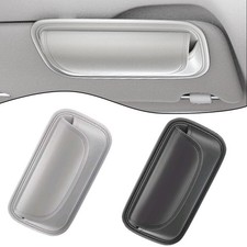 PU Leather Car Glasses Case Wear-Resistant Sunglasses Holder Eyewear Protection 