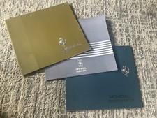 FERRARI  MONDIAL BROCHURES x 3.    3.2. QUATTROVALVOLE   CABRIOLET