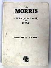 MORRIS Oxford Cowley Car