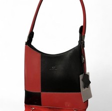 Black and Red Color Block