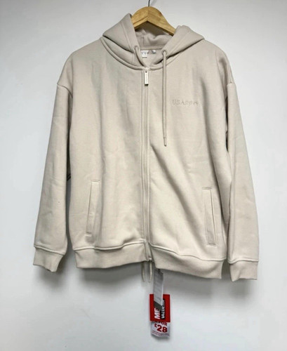 Usapro beige fleece - full, zip