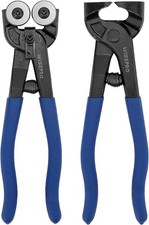 2 Pcs Mosaic Tools Set, Heavy Duty Wheeled Glass Mosaic Nipper and Tile Cutter P