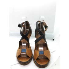 Solea Leather Platform Strappy