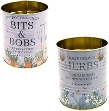 Set of 2 Potting Shed Round