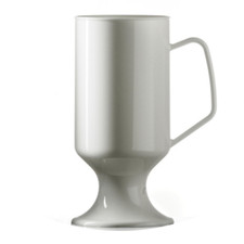 Drinkwize White Coffee Cup/Mug. Unbreakable Polycarbonate. Capacity 227ml/8oz
