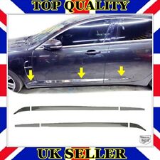 Chrome Side Door Streamer 6 pcs S.STEEL For Jaguar XF MK1 saloon 2008 to 2015