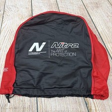 Nitro Helmet Dust Cloth Carry Bag Motorcycle Motorbike Drawstring