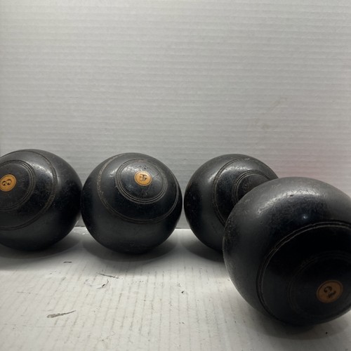 Antique lawn bowling - antique,