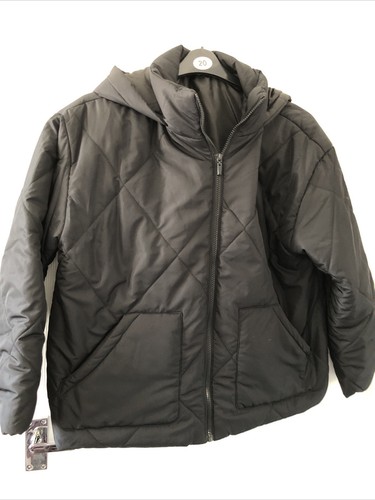 Ladies black short - short, puffer