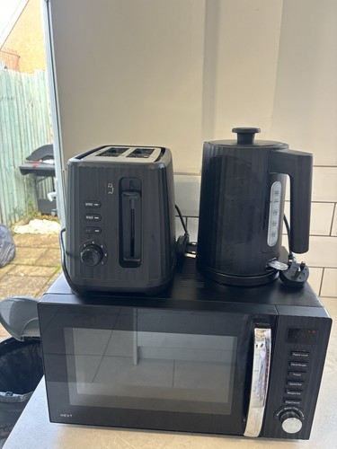Microwave kettle and toaster - microwave,