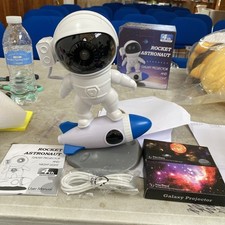 ROCKET ASTRONAUT GALAXY
