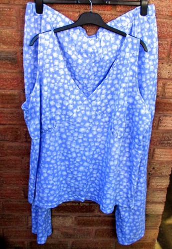 Ladies blue sleeveless - ,