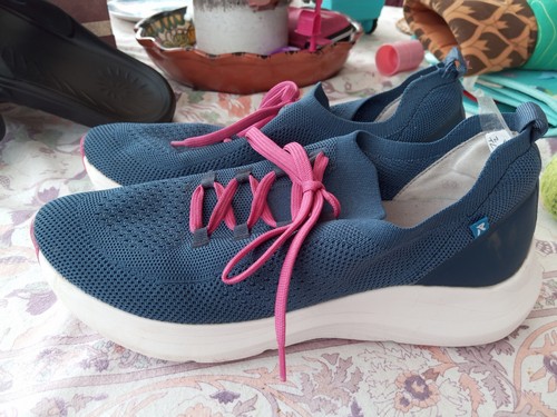 Rieker navy trainers pink - navy,