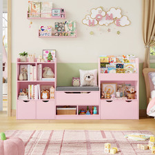 Kids toy storage bookcase - kids, 3