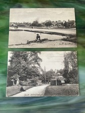 2 x Topographical Edwardian