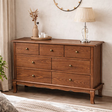 Large Wooden 7 Drawers Chest